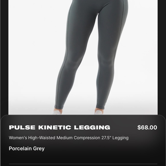PULSE SURGE LEGGING SMALL NWT ALPHALETE - Picture 1 of 4